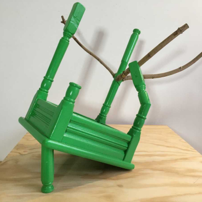 groene boom - 60x50x65, diverse materialen, € 385,-